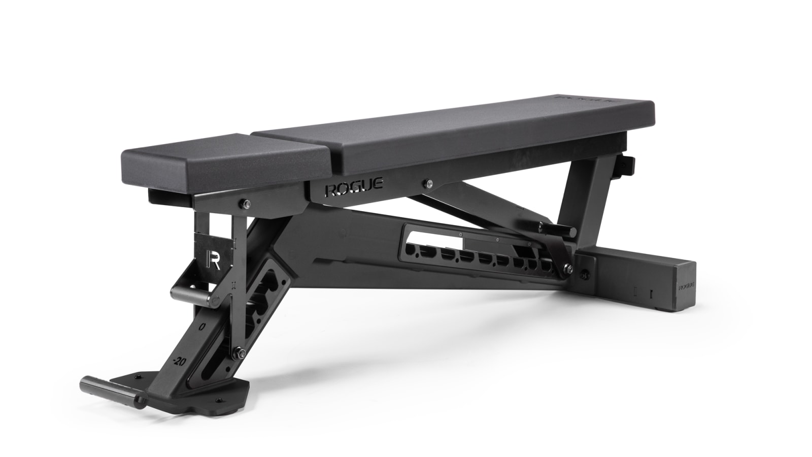 Rogue bench adjustable outlet